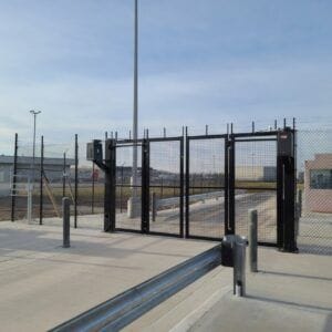 Folding Security Gates