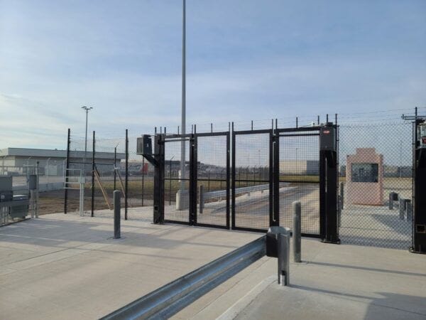 Folding Security Gates