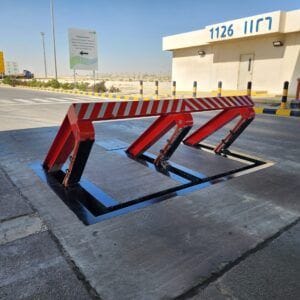 Crash-Tested Wedge Barrier