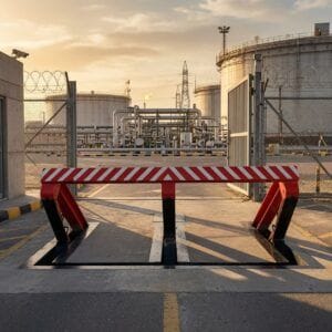 Crash-Tested Wedge Barrier