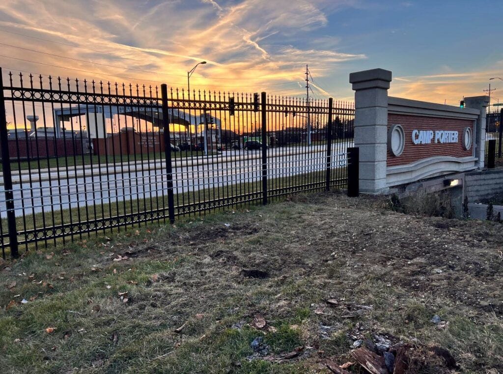 Camp Porter - M30 Cable Barrier