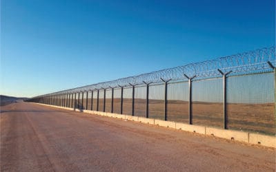 How a Double Skin Mesh Barrier Fence Extends Intrusion Detection Response Time