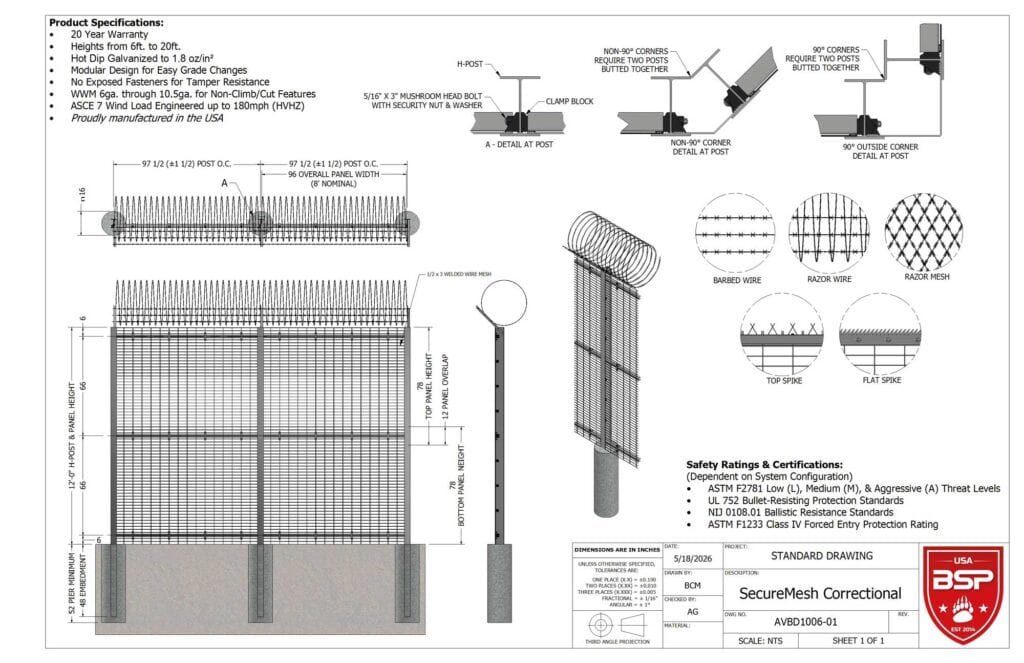 AVBD1006-01-SecureMesh-Correctional