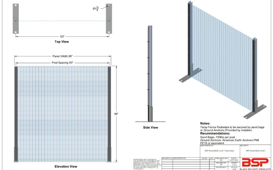 Choosing Anti Climb Temporary Fence Panels for Utility and Infrastructure Work Zones