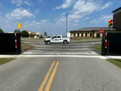 Defender Net Barrier: Surface Mount Mobile Vehicle Net Barrier gallery image