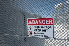 ENC Security Fence: Non Conductive FRP Fencing for Substations and Energized Yards gallery image