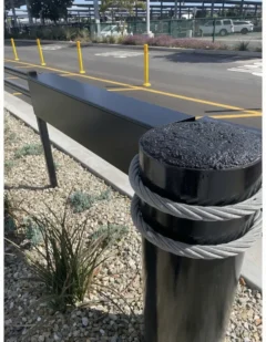 Passive Cable Barrier: Anti Ram Cable Barrier with DoD Listed Configurations gallery image